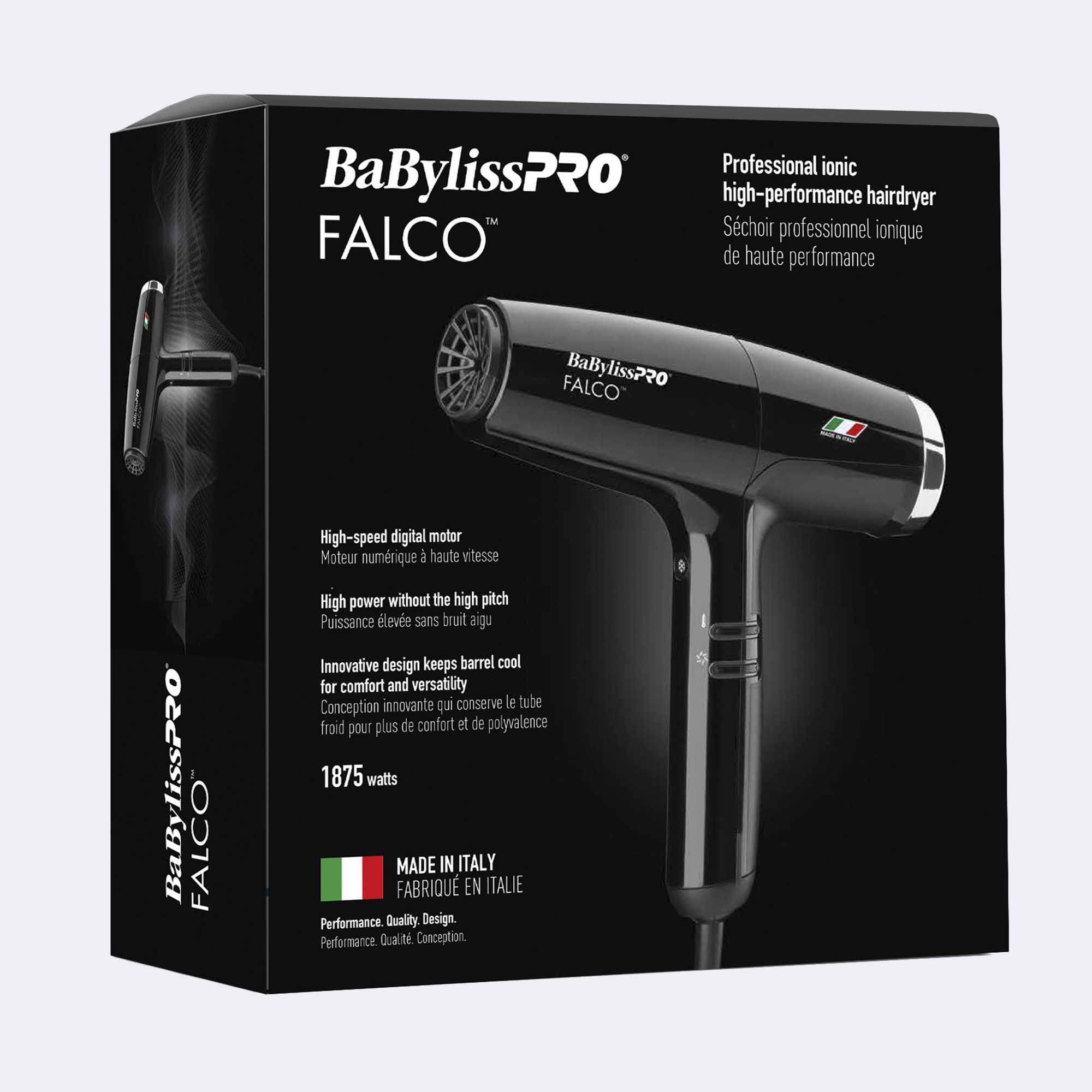 BaBylissPRO® Falco™ Professional Ionic High-Performance Hairdryer, , large image number 5