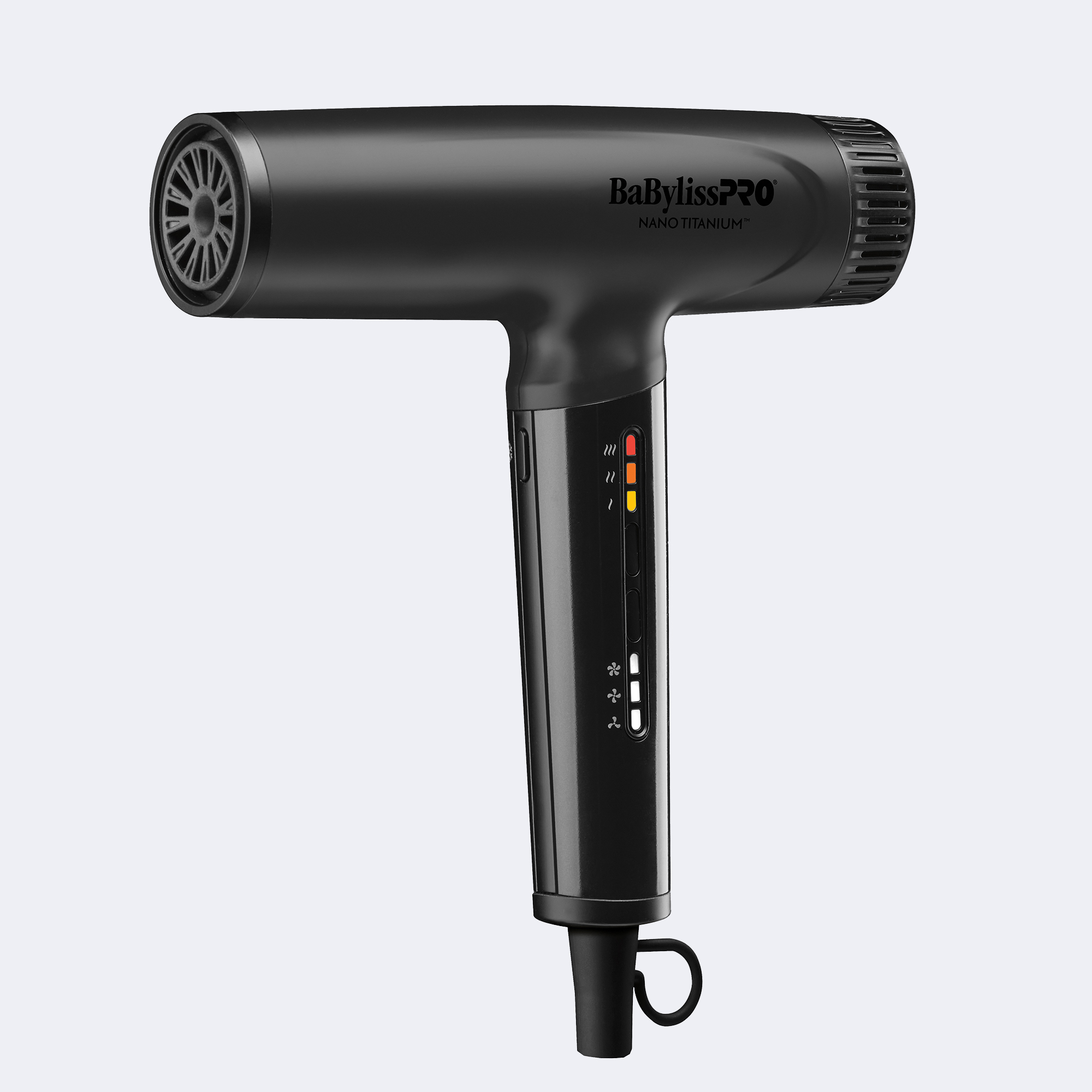 BaBylissPRO® Nano Titanium™ Séchoir à haute vitesse nano léger (Noir Mat)