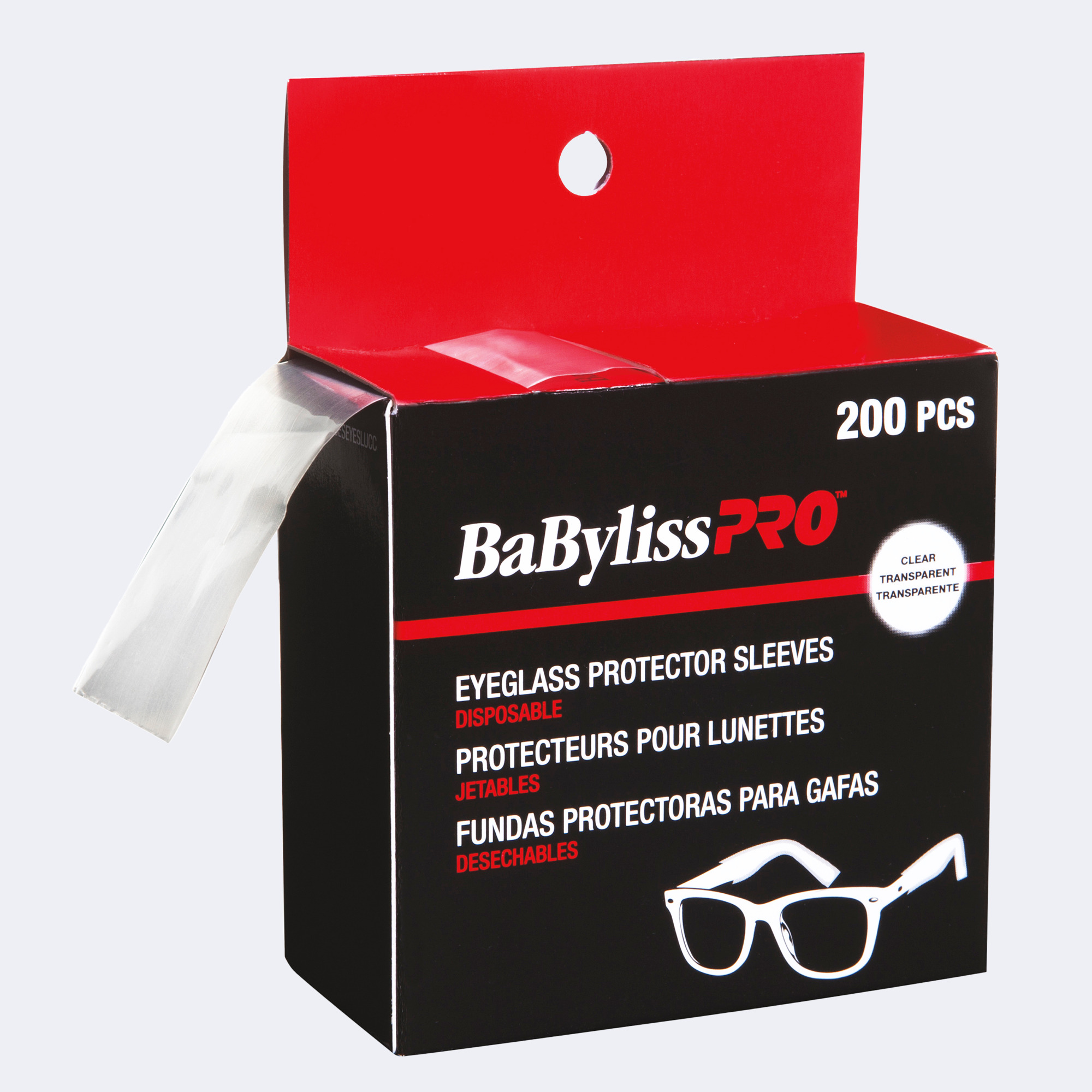BABYLISS PRO Eyeglass Protector Sleeves [200pcs]