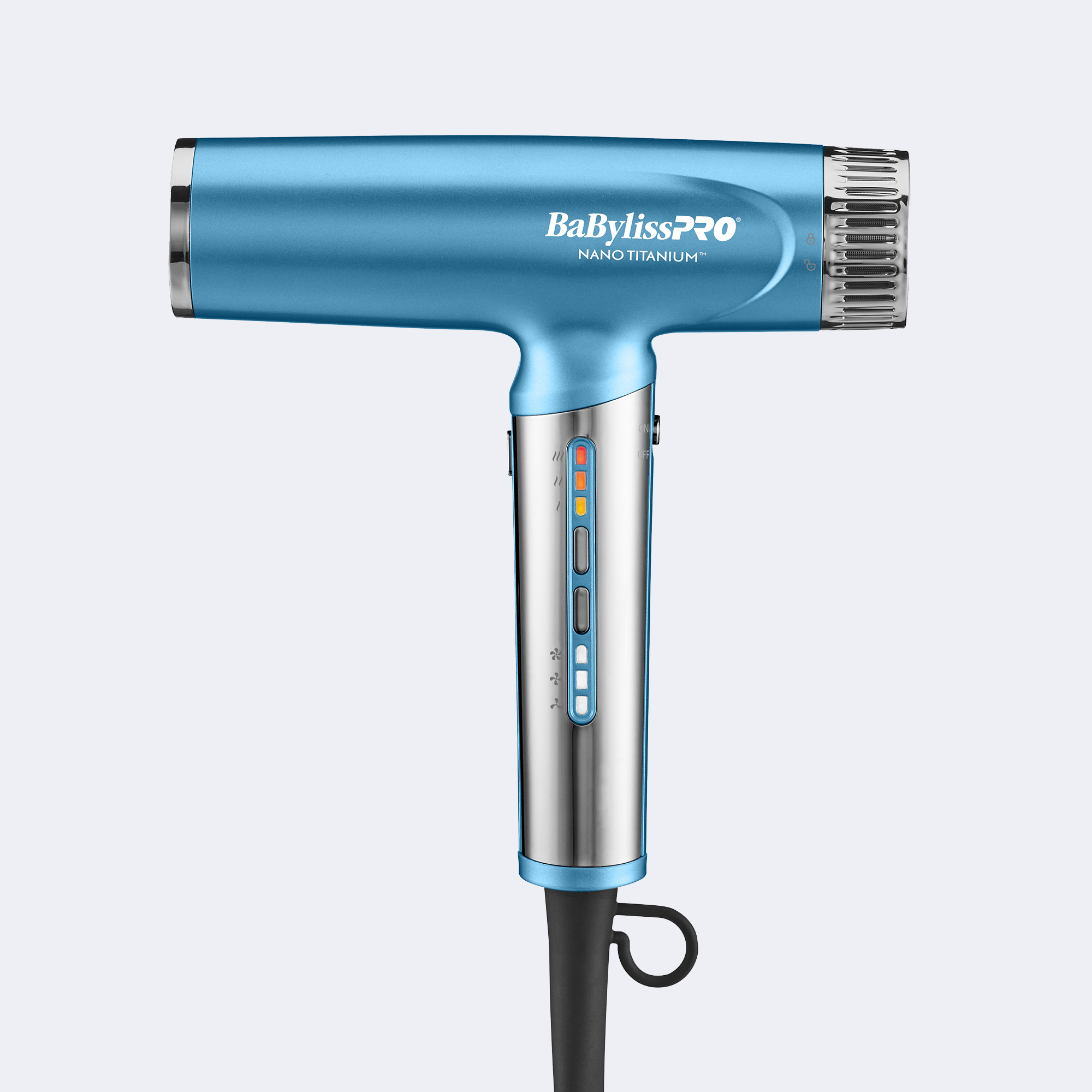 BabylissPro Nano Titanium High Speed Light Hair Dryer Blue