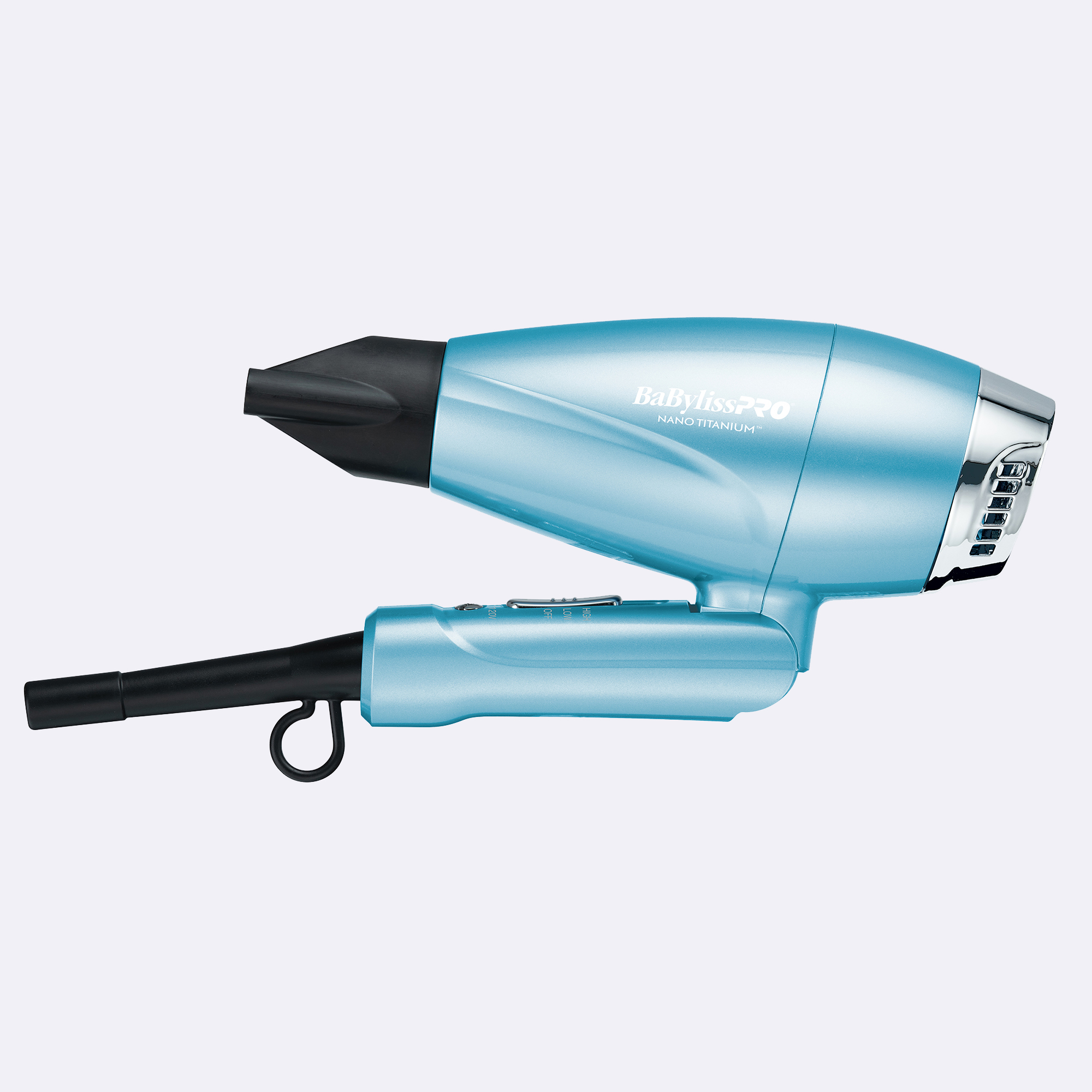 BaBylissPRO® Nano Titanium™ Ionic Compact Hairdryer, , large image number 1